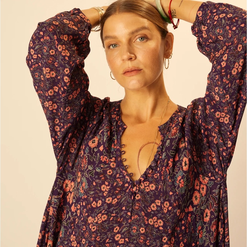 NWT Natalie Martin Fiore Maxi Dress XS